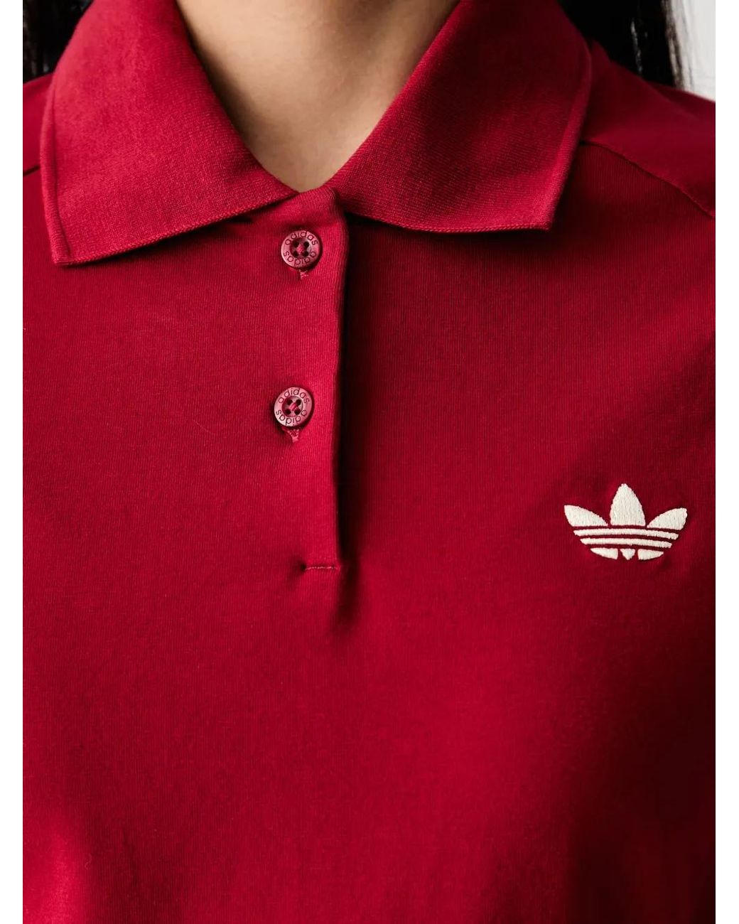 Adidas Mini Logo-Embroidered Polo Dress