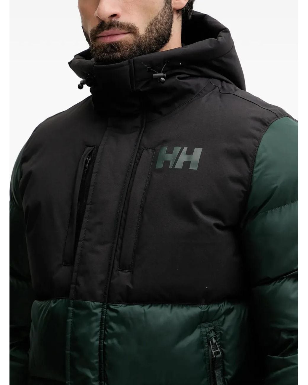 Helly Hansen Donsjack Met Capuchon in het Green voor heren