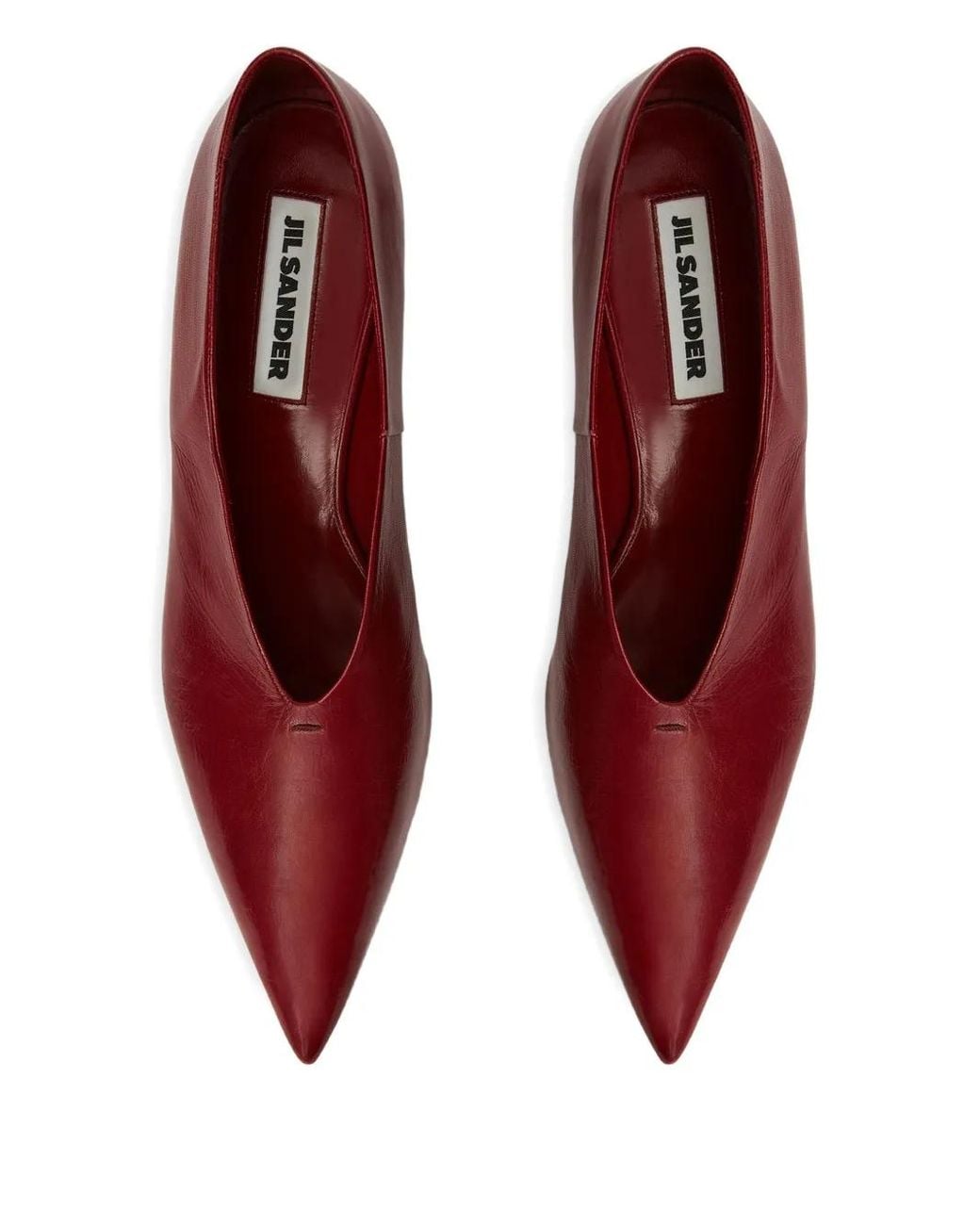 Jil Sander Red Klassische Pumps