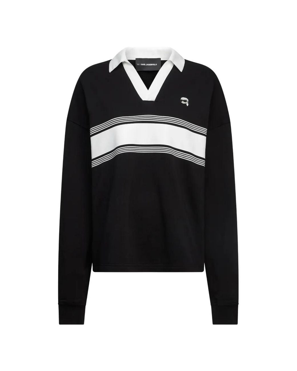 Karl Lagerfeld Black Ikon Sweatshirt