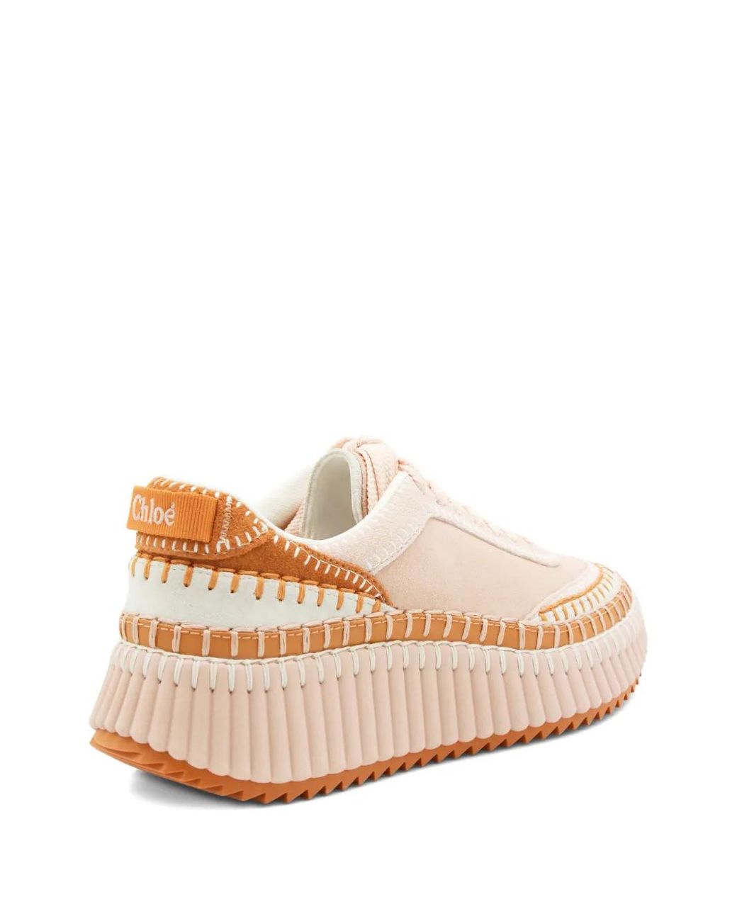 Chloé Pink Nama Sneakers