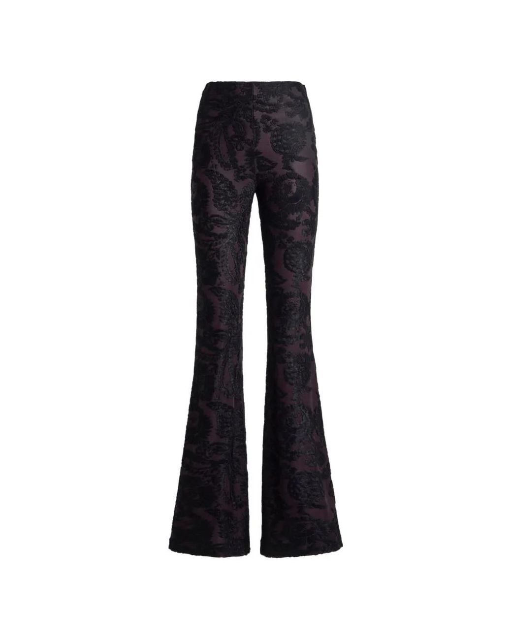Etro Blue Flared Trousers