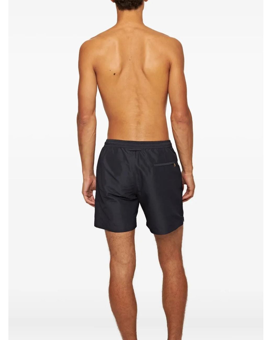 Orlebar Brown Blue Elasticated Drawstring-Waistband Swim Shorts for men