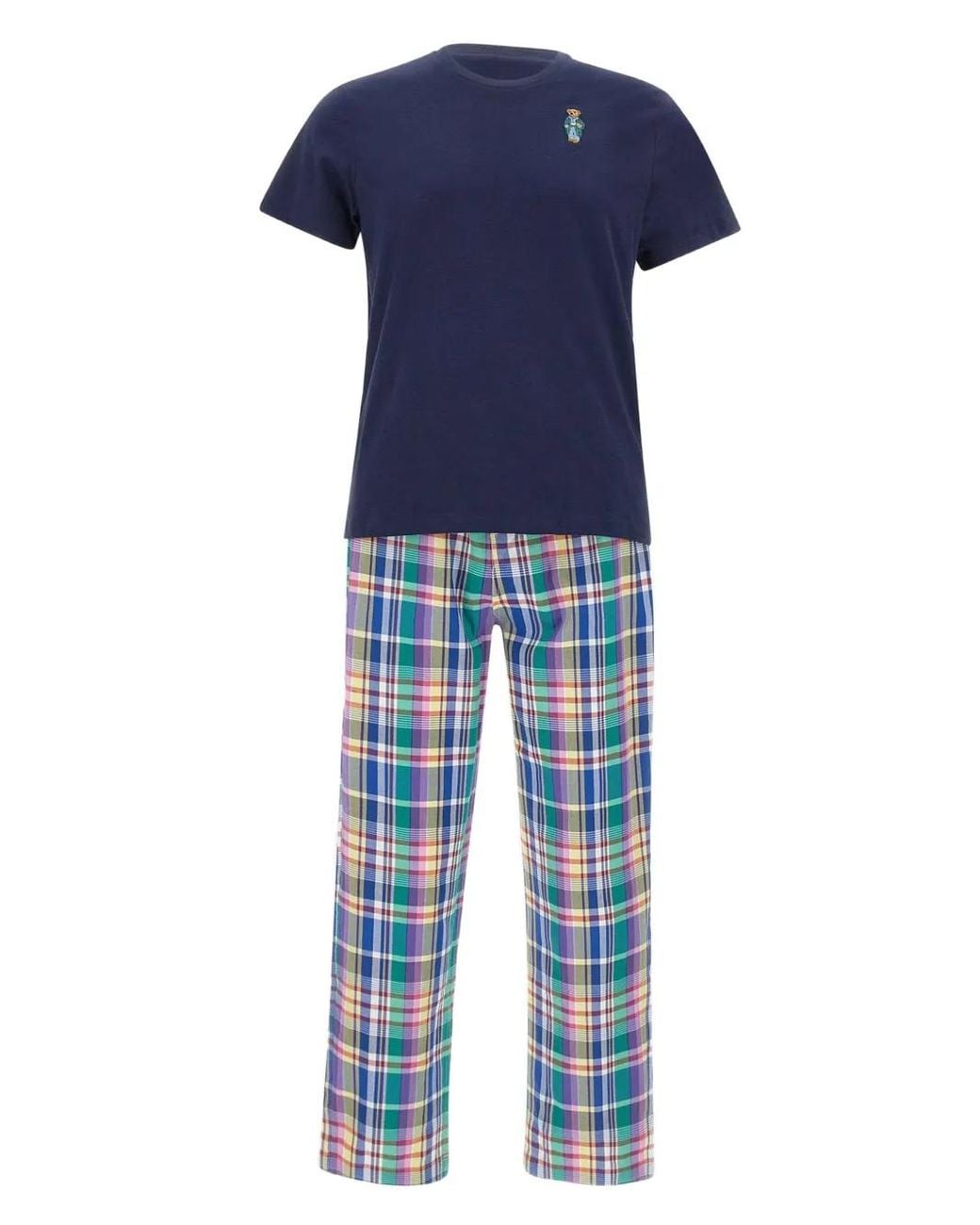 Polo Ralph Lauren Blue Cotton Pyjama Set for men