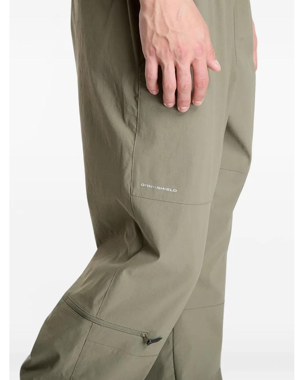Columbia Green Woven Cargo Pants for men
