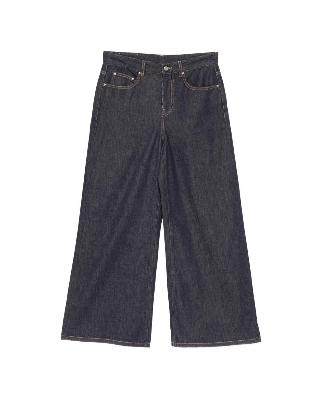 JNBY Blue Wide-Leg Jeans