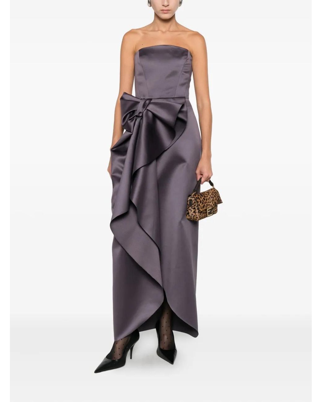 Viktor & Rolf Purple Bow Gown