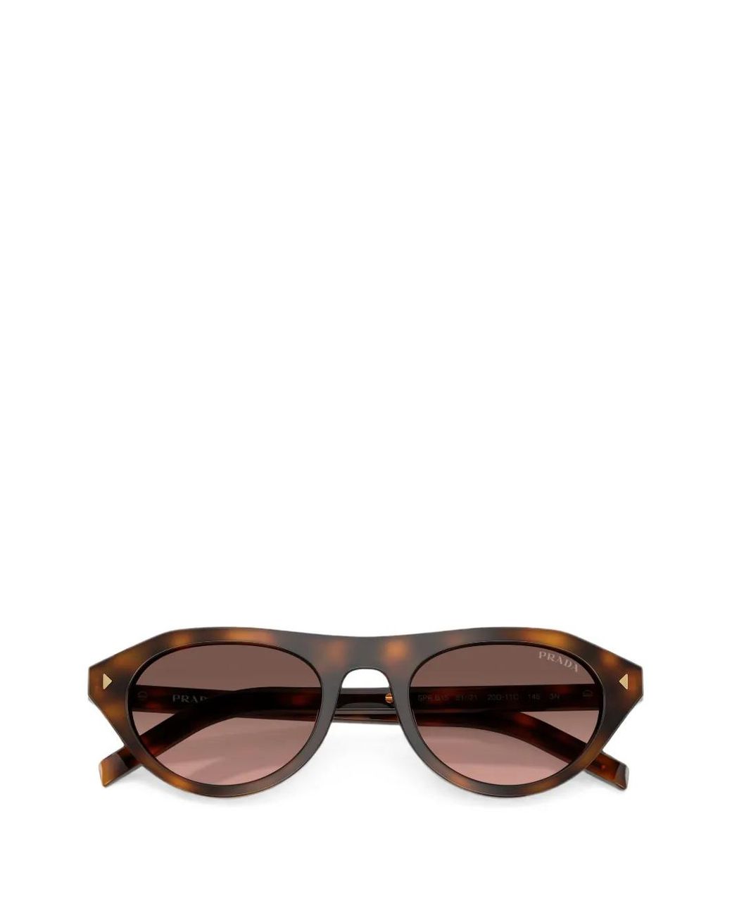 Prada Pink Geometric-Frame Sunglasses