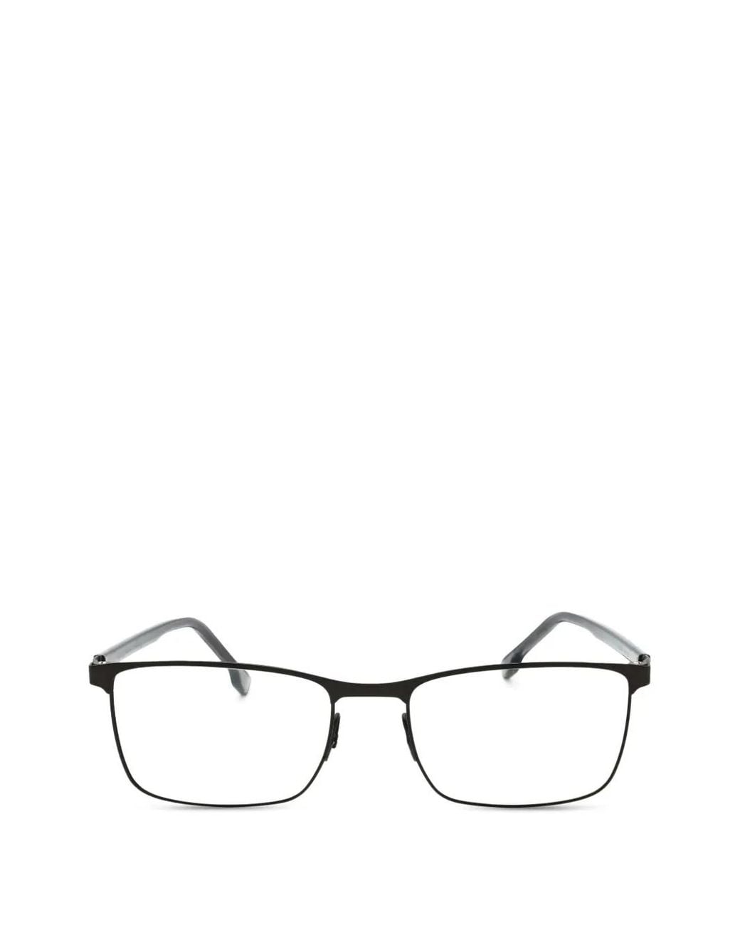 Boss Brille Mit Eckigem Gestell in Black für Herren