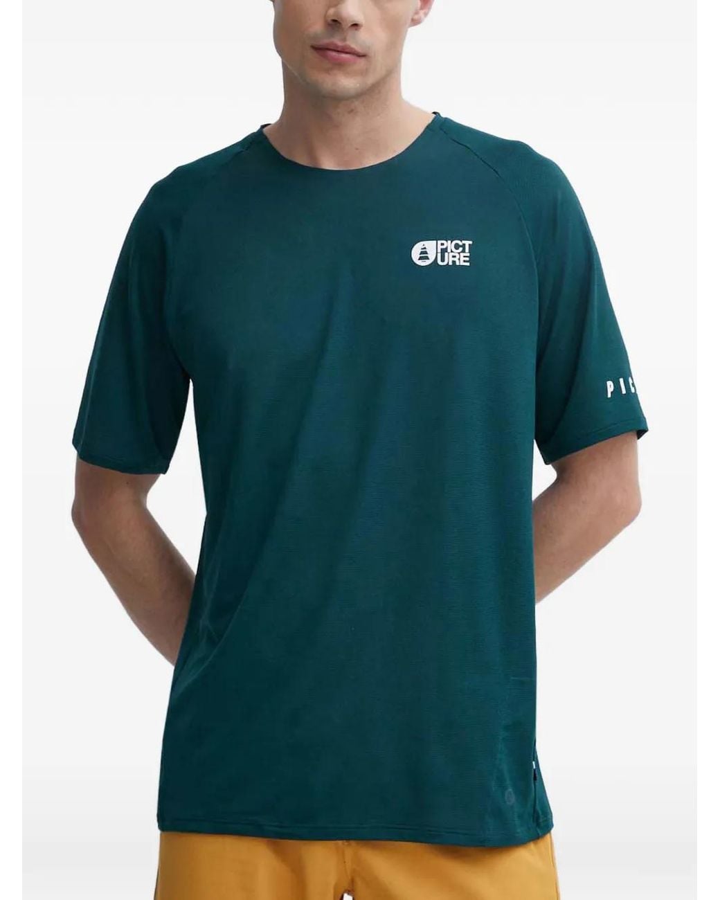 Picture Green Osborn Logo Crew-Neck T-Shirt for men