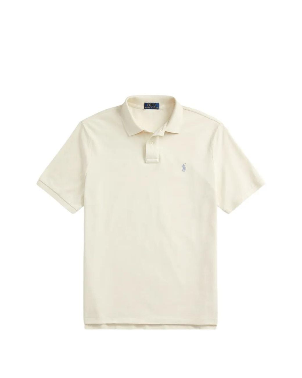 Polo Ralph Lauren White Logo-Detail Polo T-Shirt for men