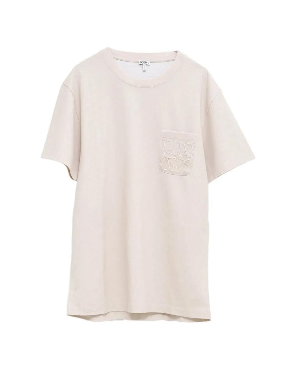 Loewe White Regular Fit T-Shirt for men