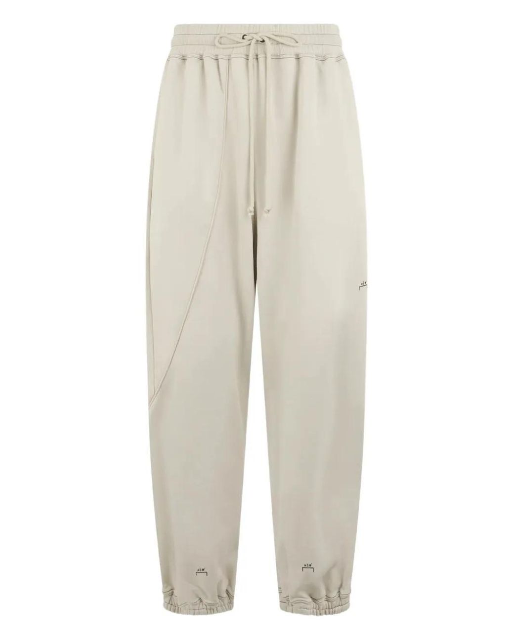 A_COLD_WALL* White Drawstring Track Pants for men