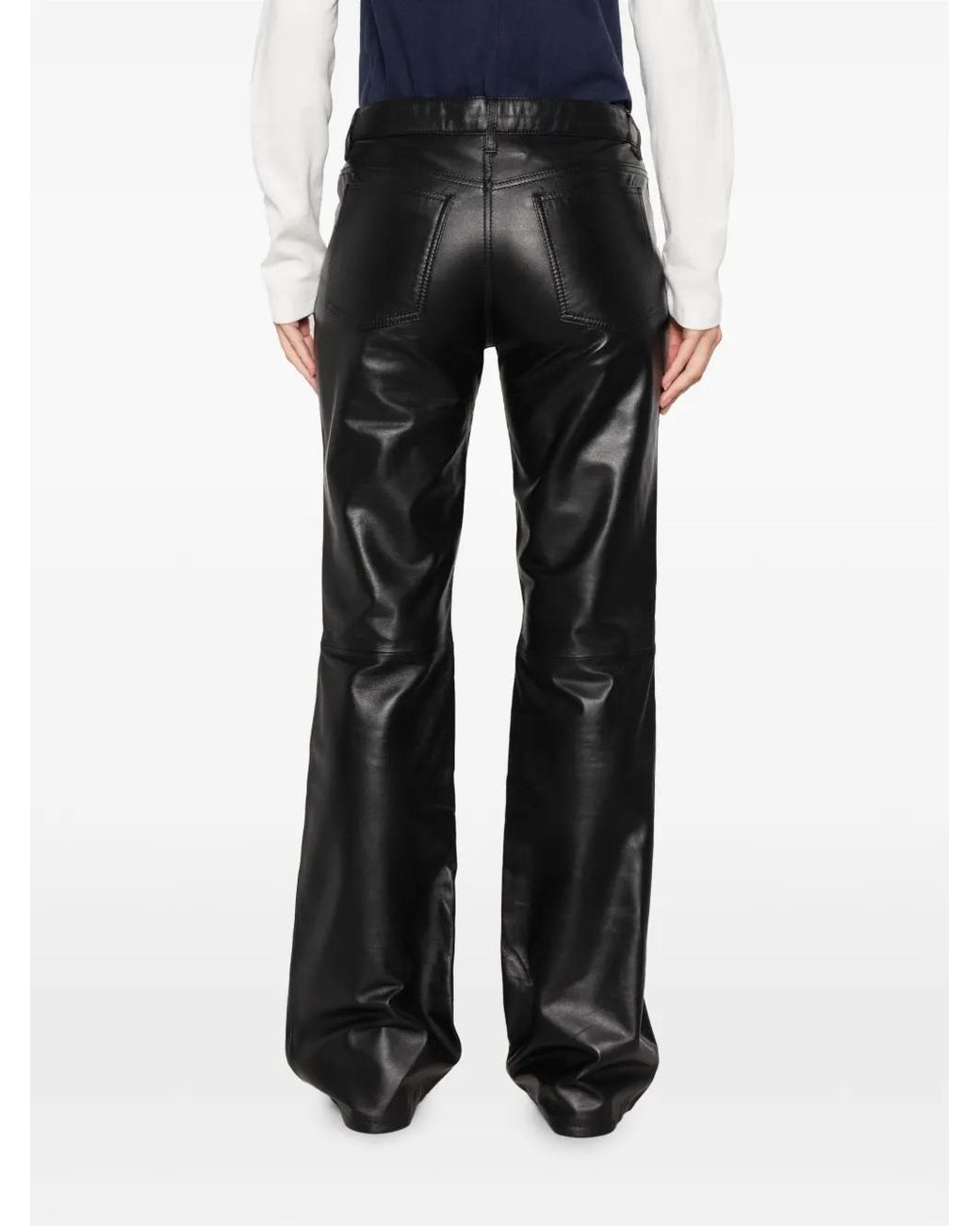 EB DENIM Gray Maria Trousers
