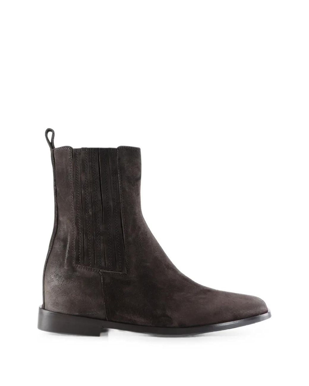 Notabene Black Lipa Suede Ankle Boots