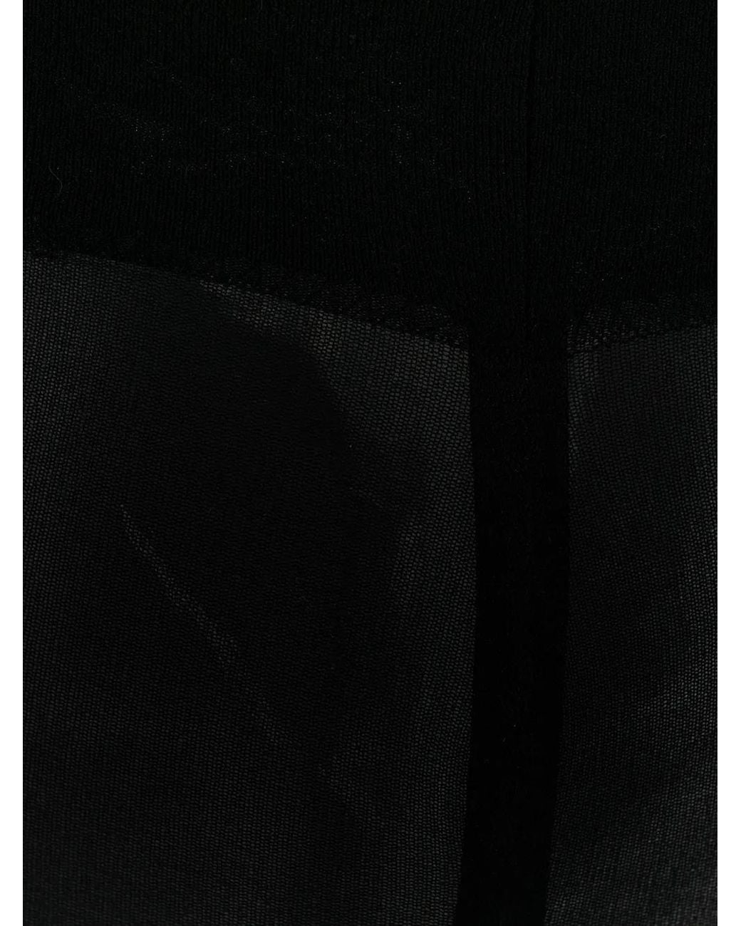 Wolford Gray Pure 10 Tights