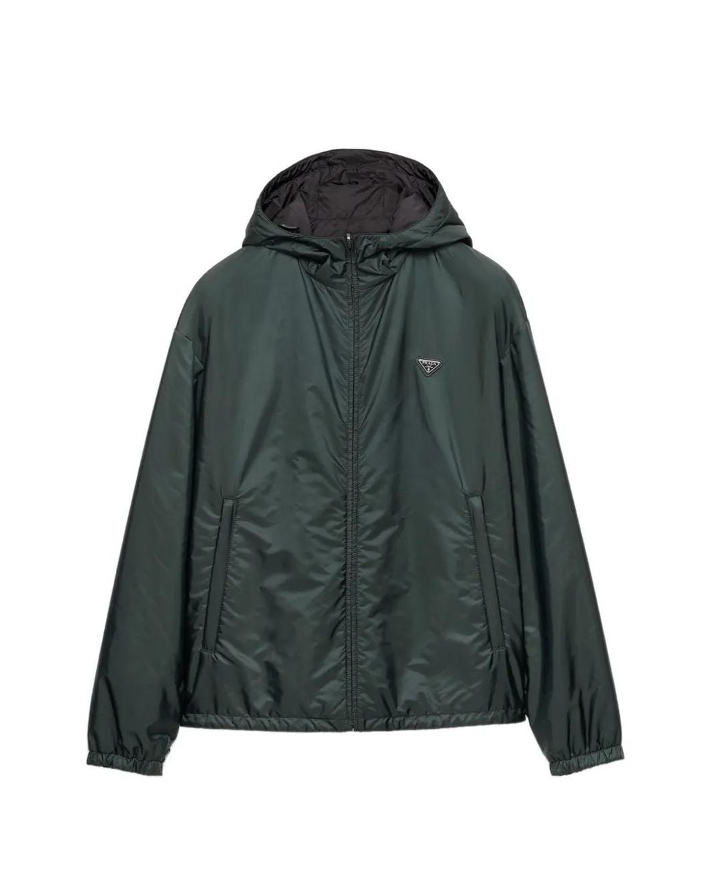 Prada Green Reversible Re-Nylon Jacket for men