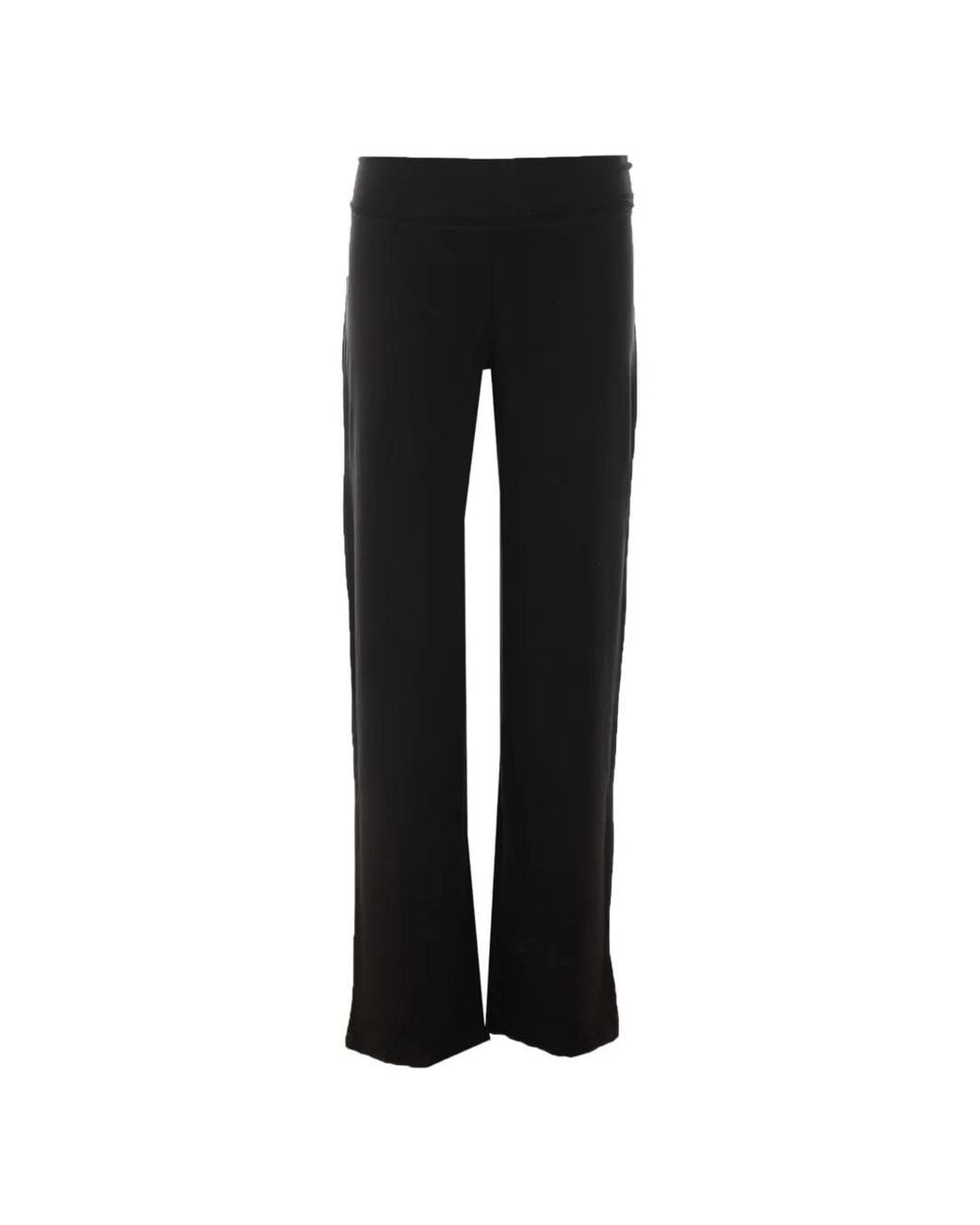 Repetto Black Elasticated Straight-Leg Trousers