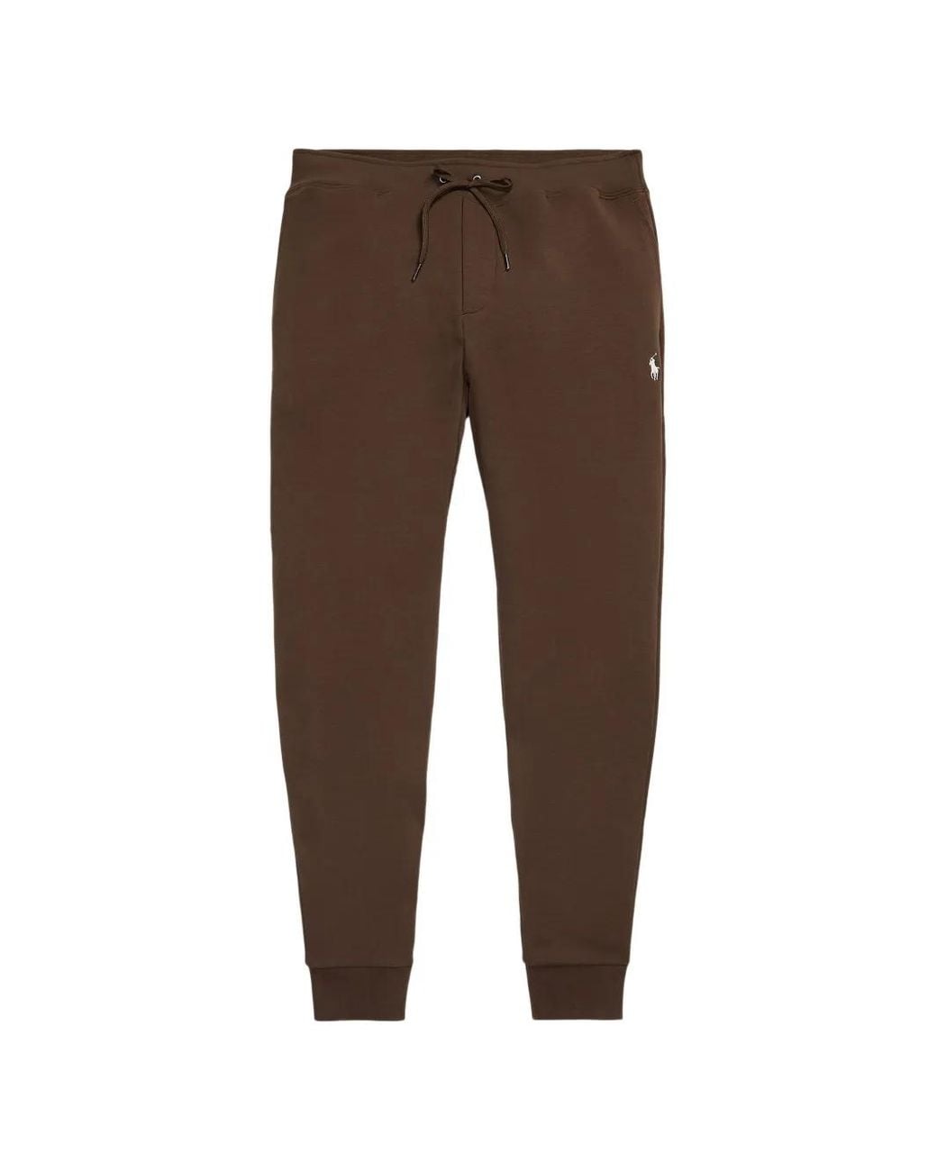 Polo Ralph Lauren Brown Logo-Embroidered Drawstring Track Pants for men