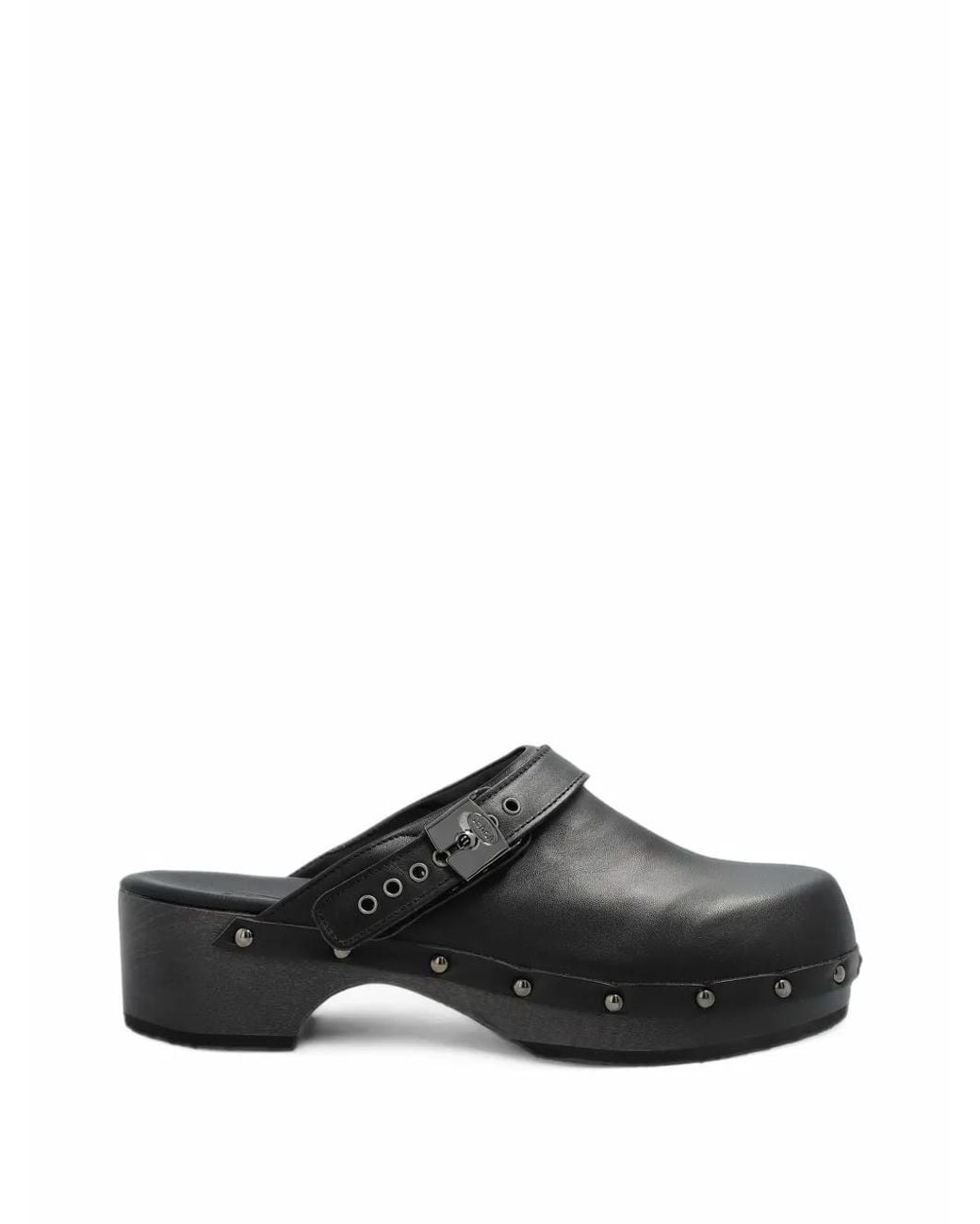 Scholl Black Pescura Robin Studded Mules