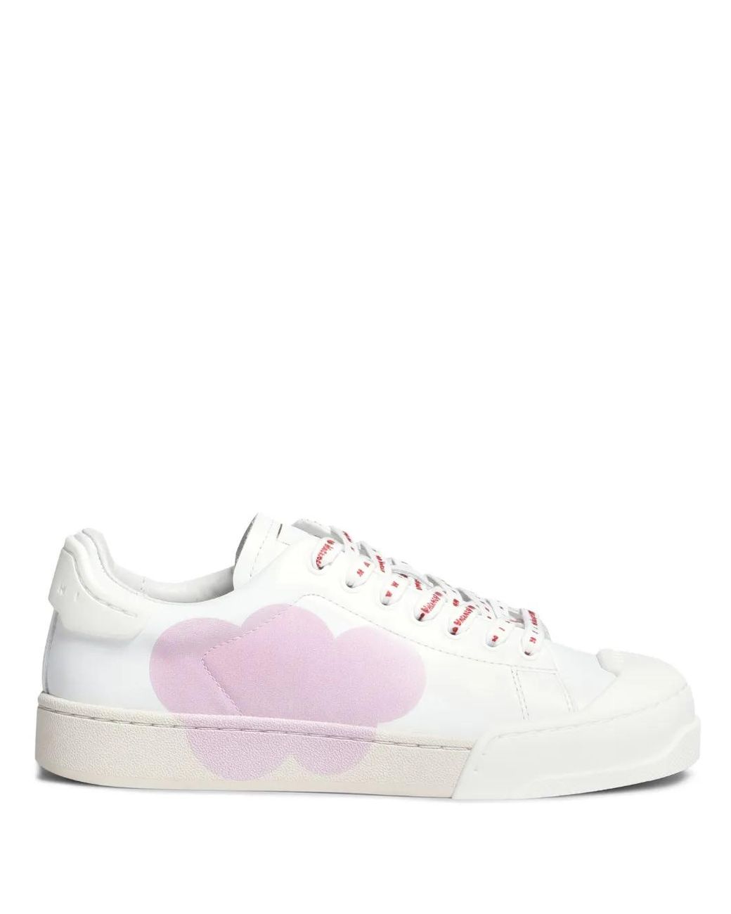 Baskets À Imprimé Graphique Marni en coloris Pink