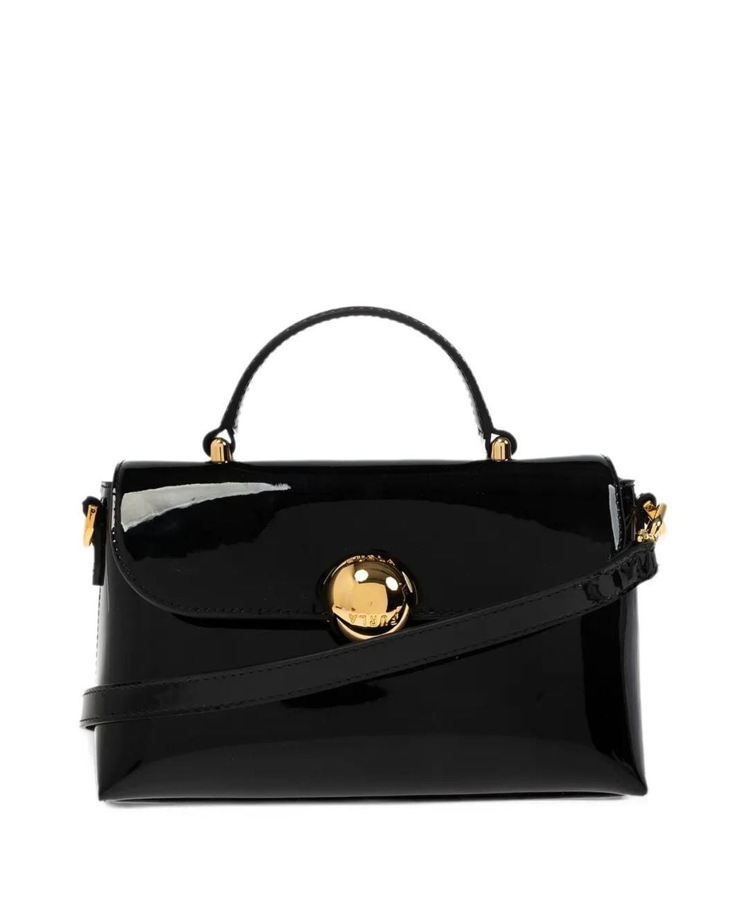 Furla Black Mini Moonlight Tote Bag