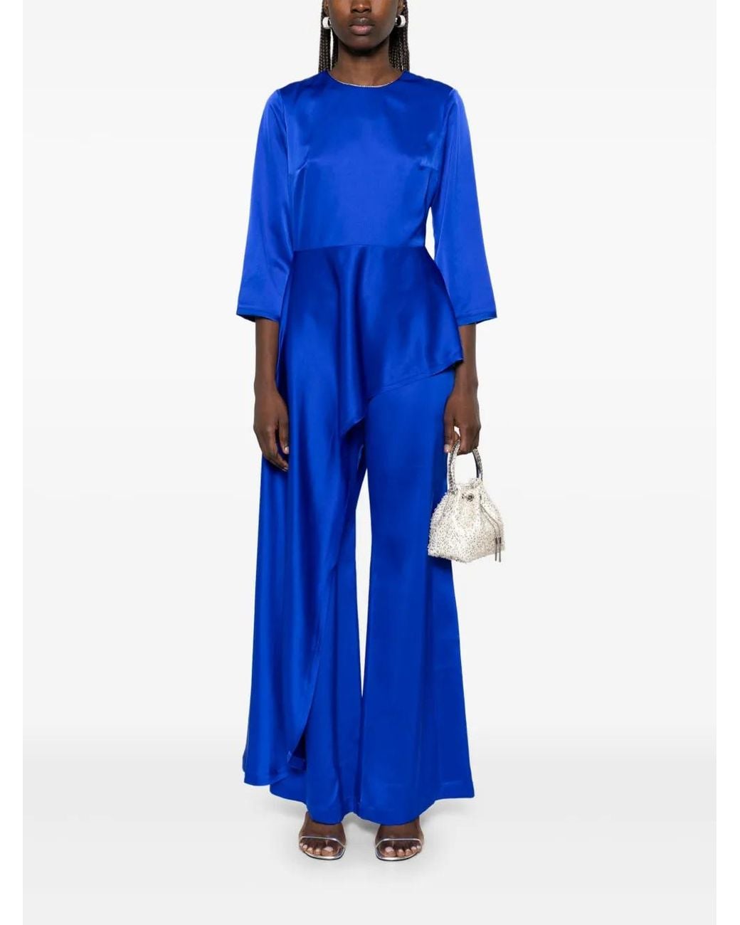 Baruni Blue Zz Trousers Set