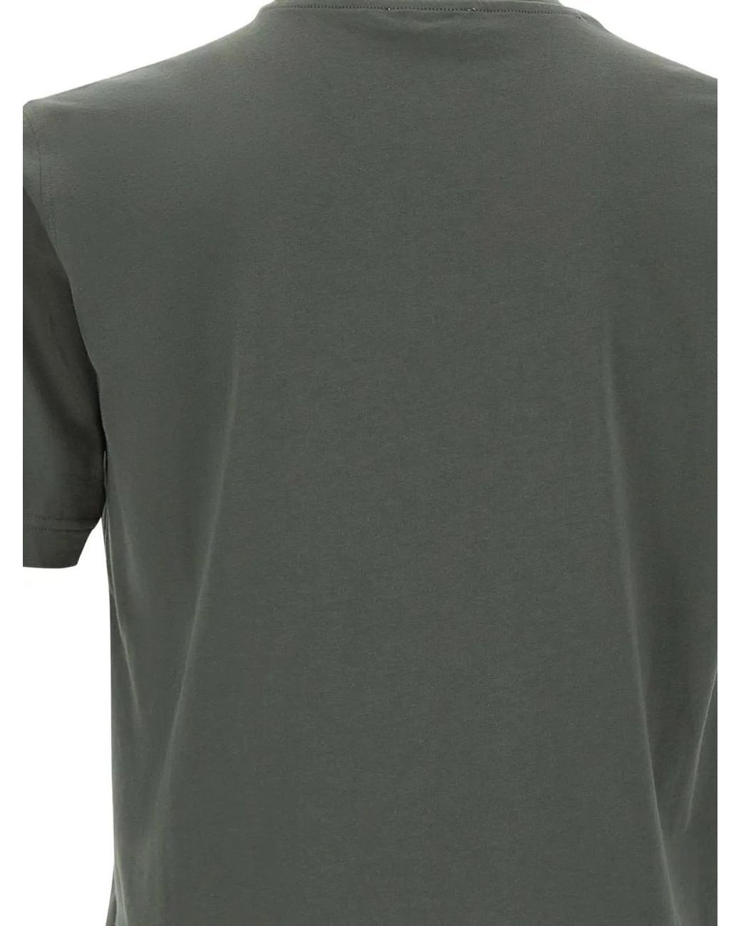 Diktat Gray Crew-Neck T-Shirt for men