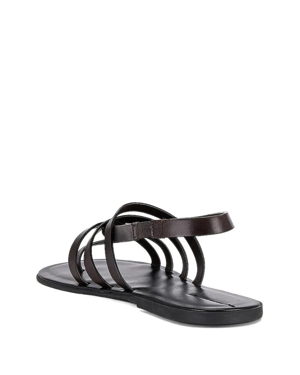 The Row White Leather Slingback Sandals