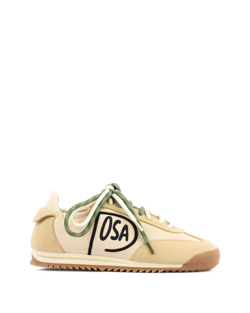 POSA White Runner Logo-Print Sneakers