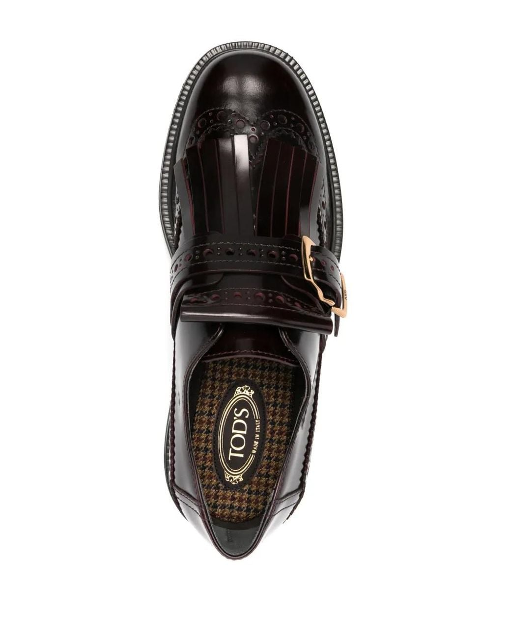 Tod's Black Monk-Strap Brogues