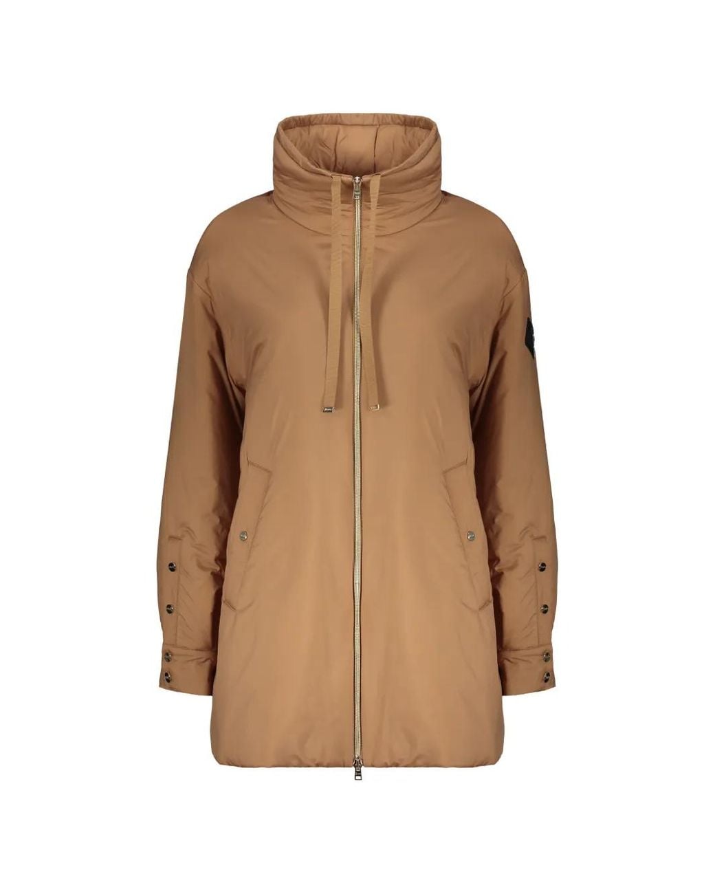 Herno Natural Hooded Drawstring Jacket