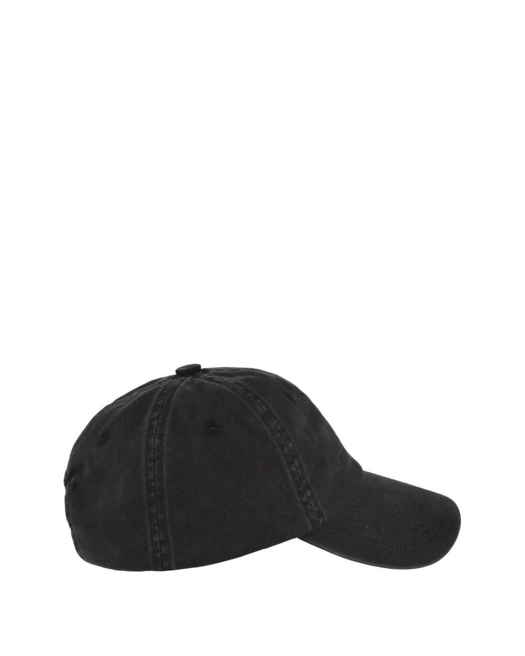 Gorra Con Logo Stone Island de hombre de color Black