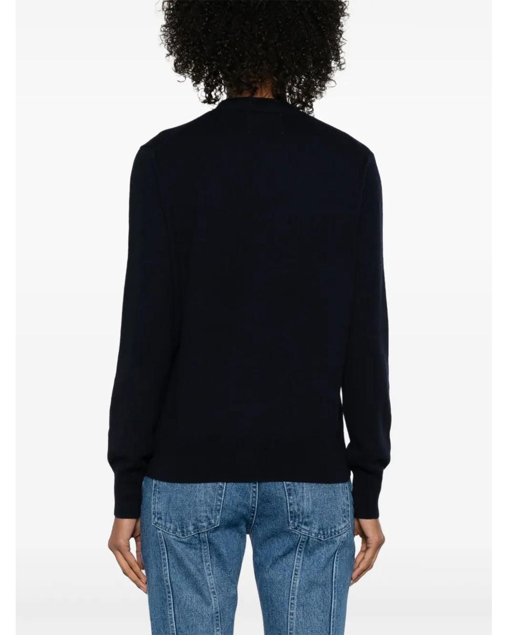 Isabel Marant Blue Isabel Marant Etoile Midnight Cotton Blend Karina Cardigan