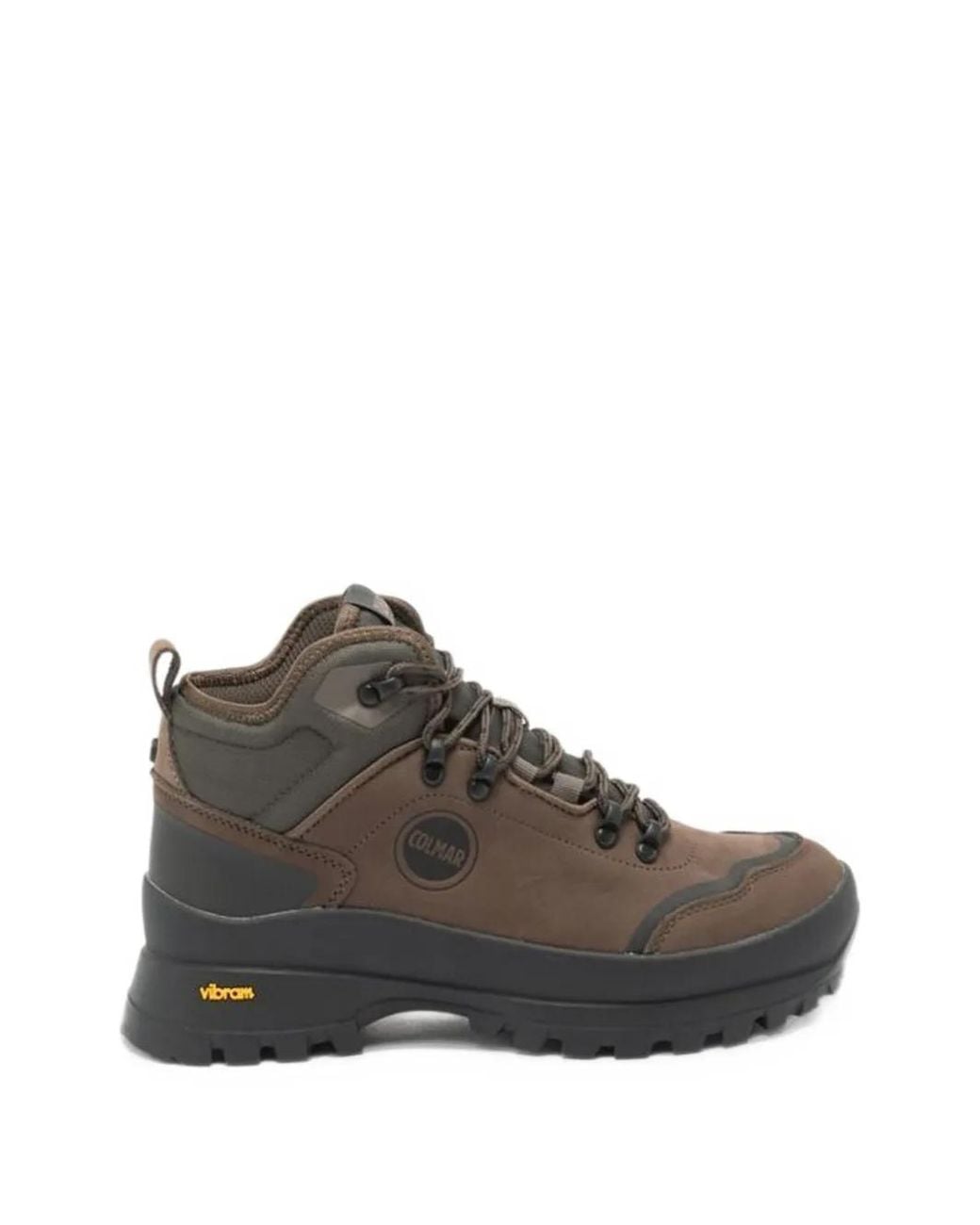 Colmar Brown Bicolor Leather Boots for men