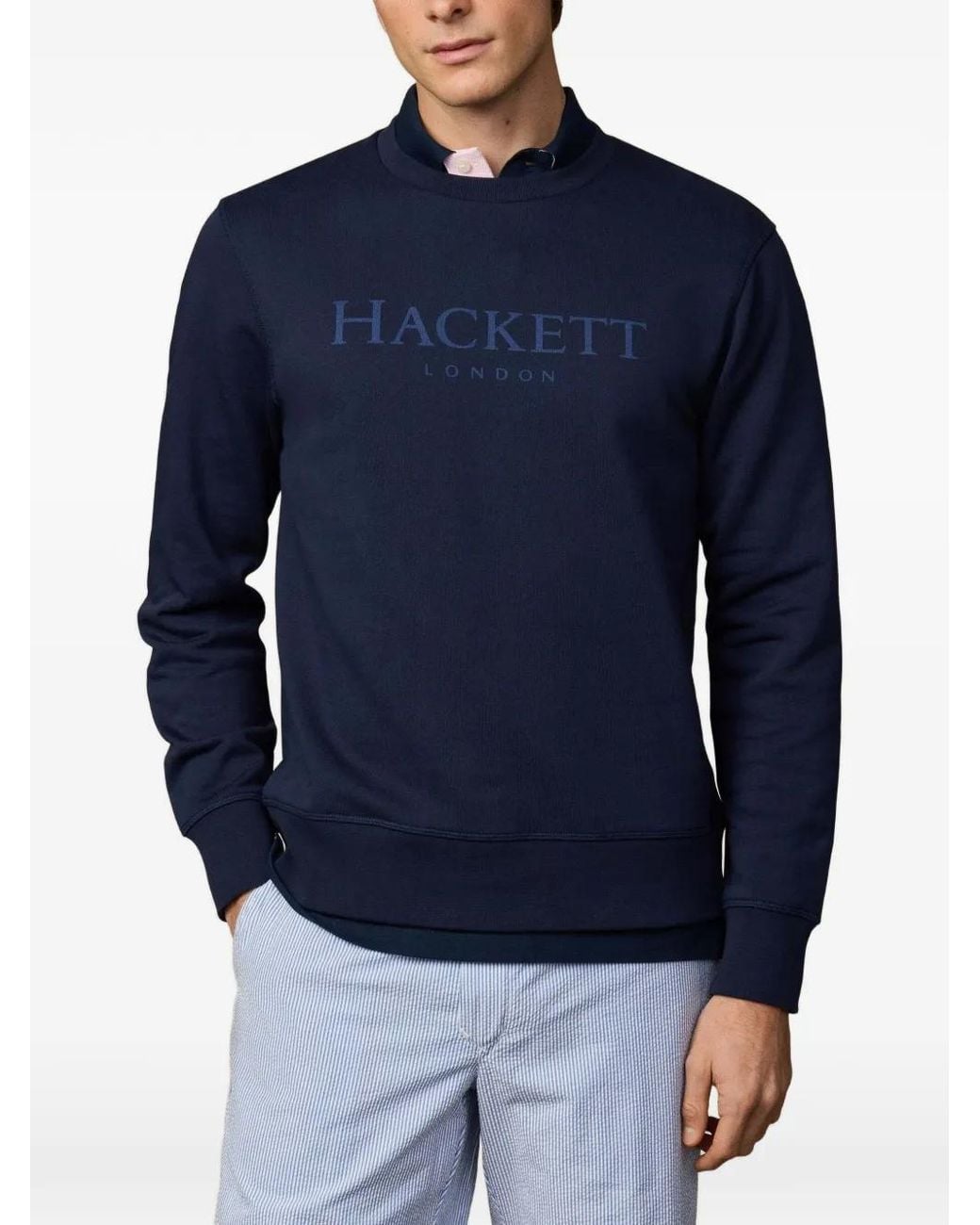 Hackett Heritage Ess Pullover in Blue für Herren