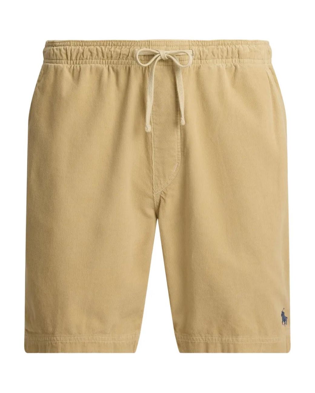 Polo Ralph Lauren Natural Drawstring Corduroy Shorts for men