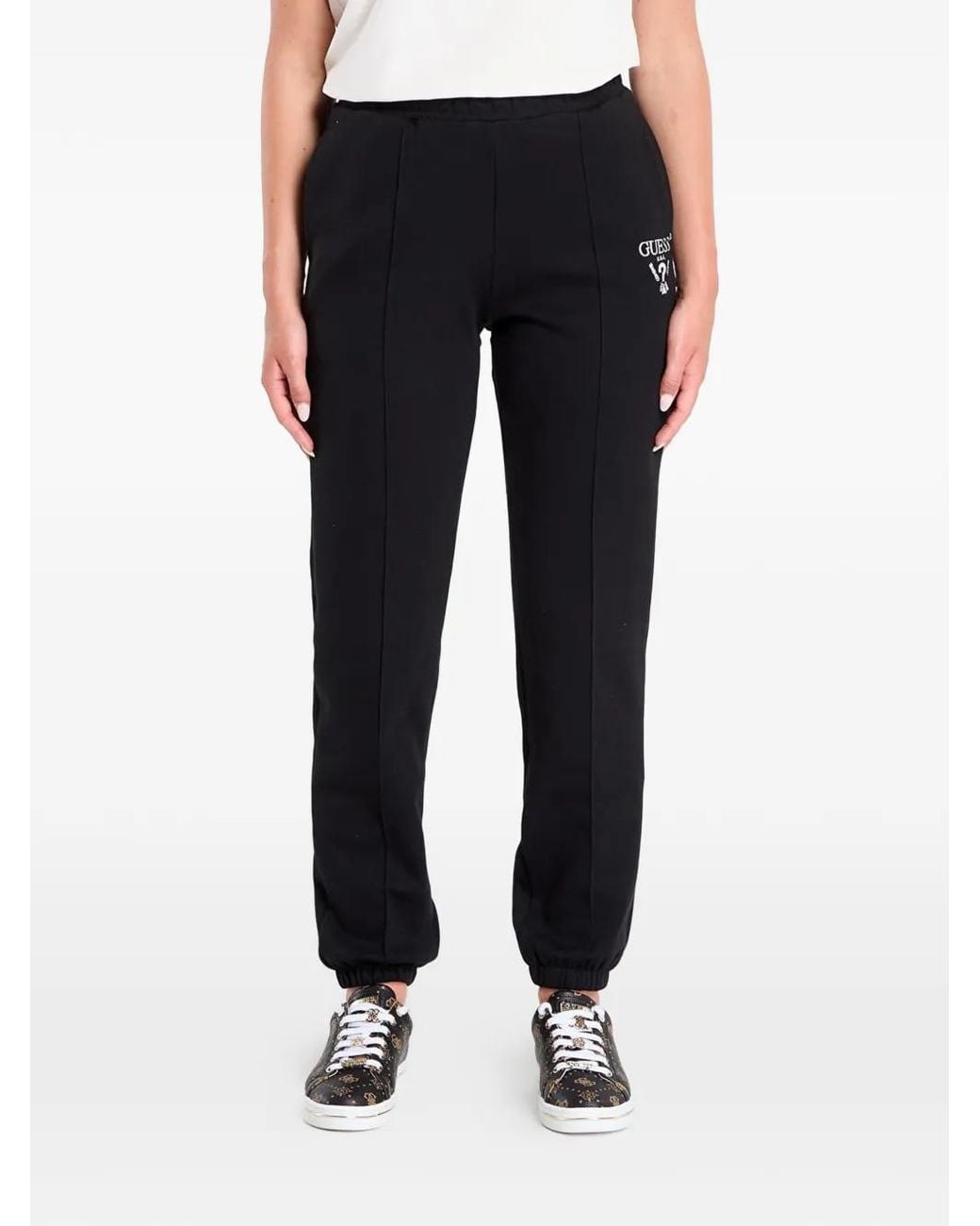 Guess Roberta Trainingsbroek Met Logoprint in het Blue
