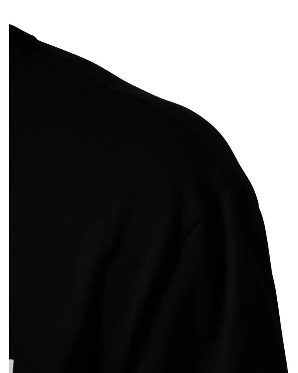 Dolce & Gabbana Black Camouflage Graphic Cotton Crew-Neck T-Shirt for men