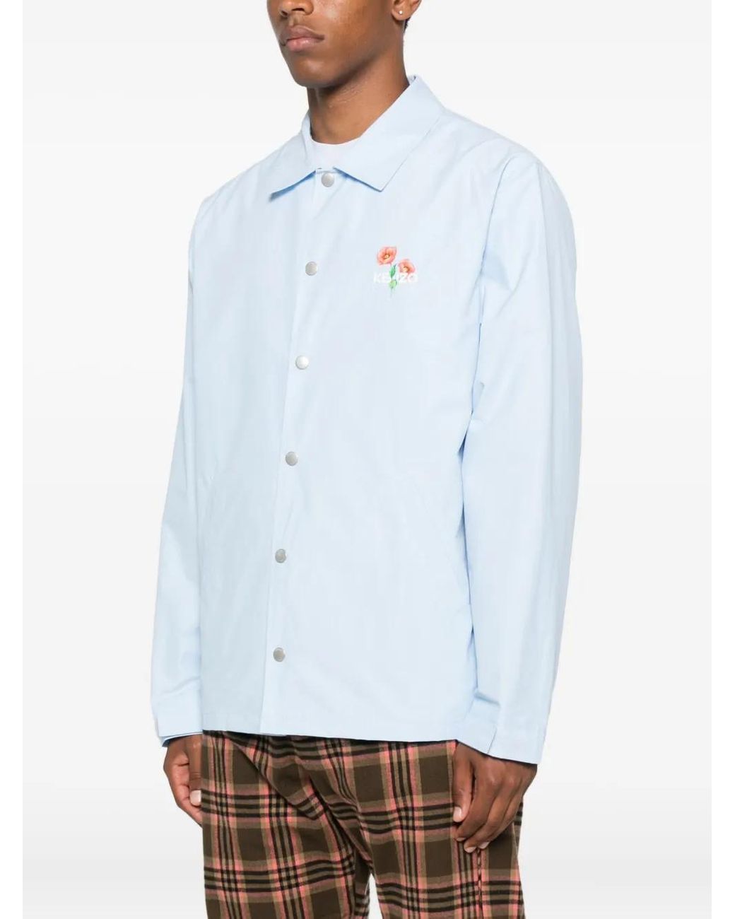 Camicia di KENZO in Blue da Uomo