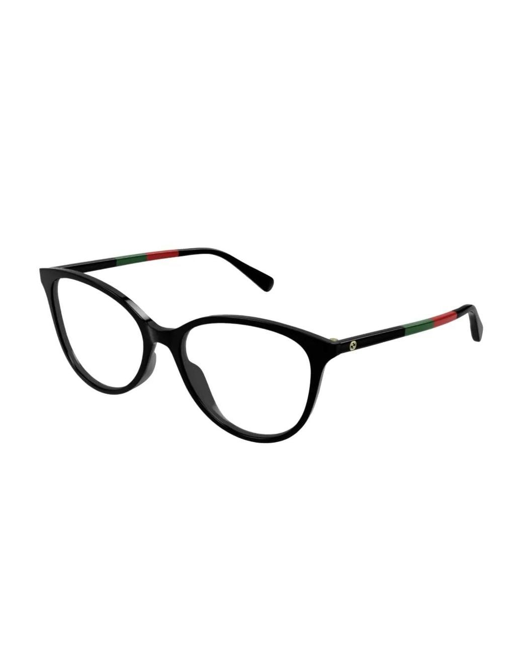 Gucci Black Cat-Eye Glasses