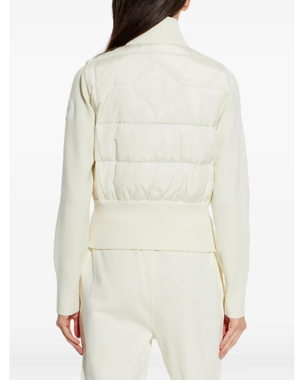 Canada Goose Gewatteerd Donsjack in het White