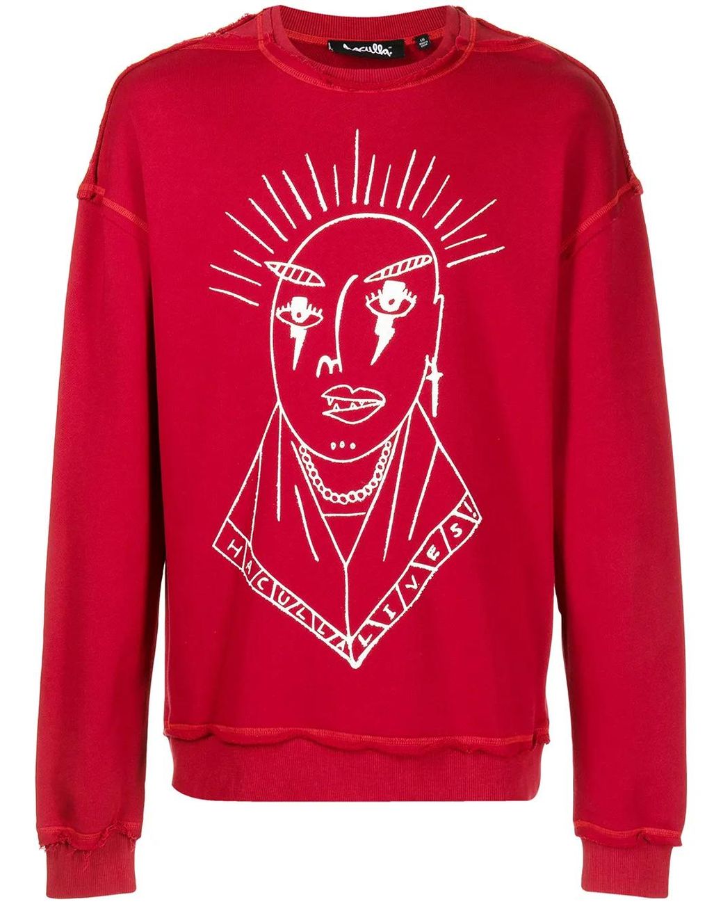 Haculla Pullover Mit Logo-Print in Red für Herren