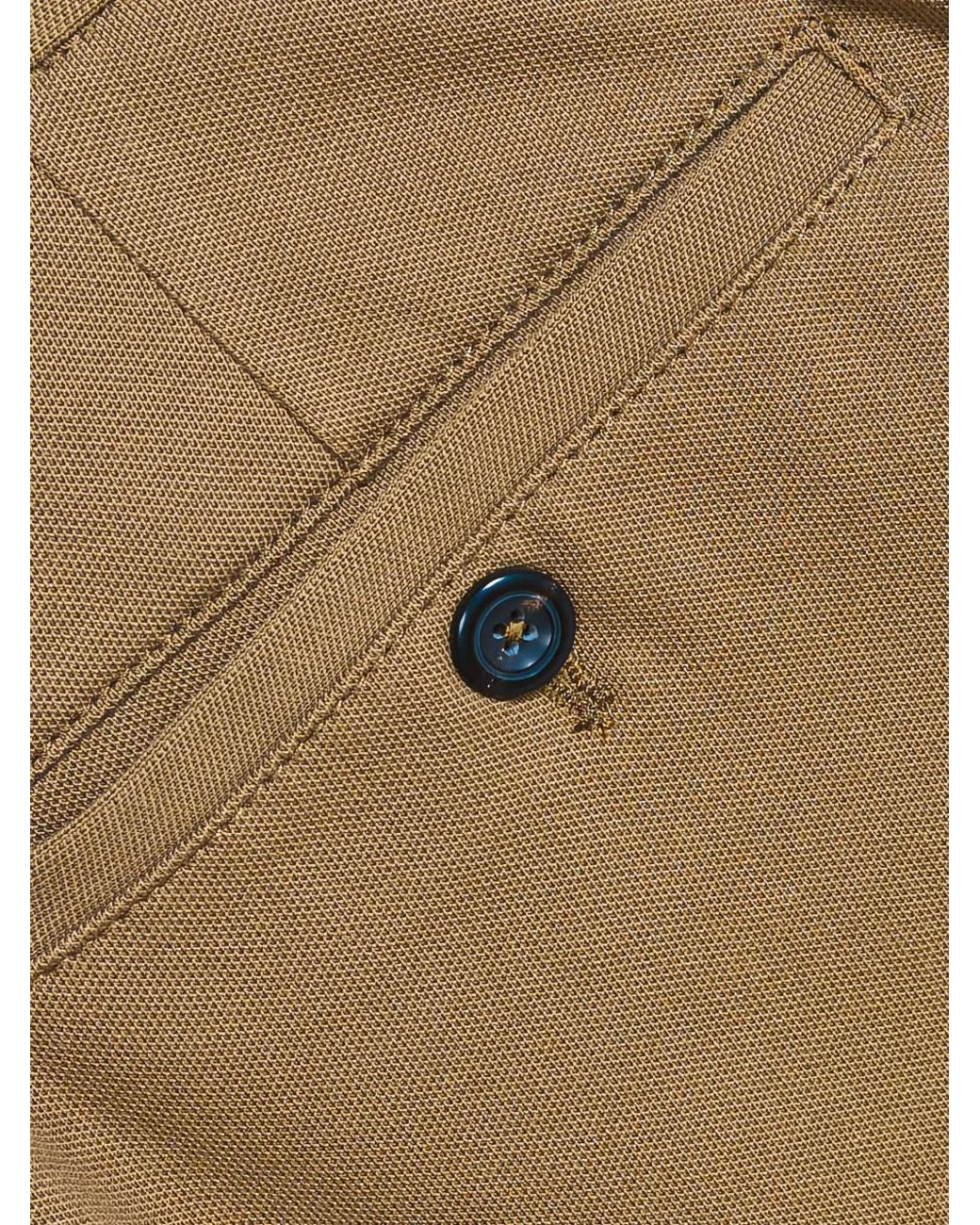 Circolo 1901 Brown Pleated Drawstring Trousers for men