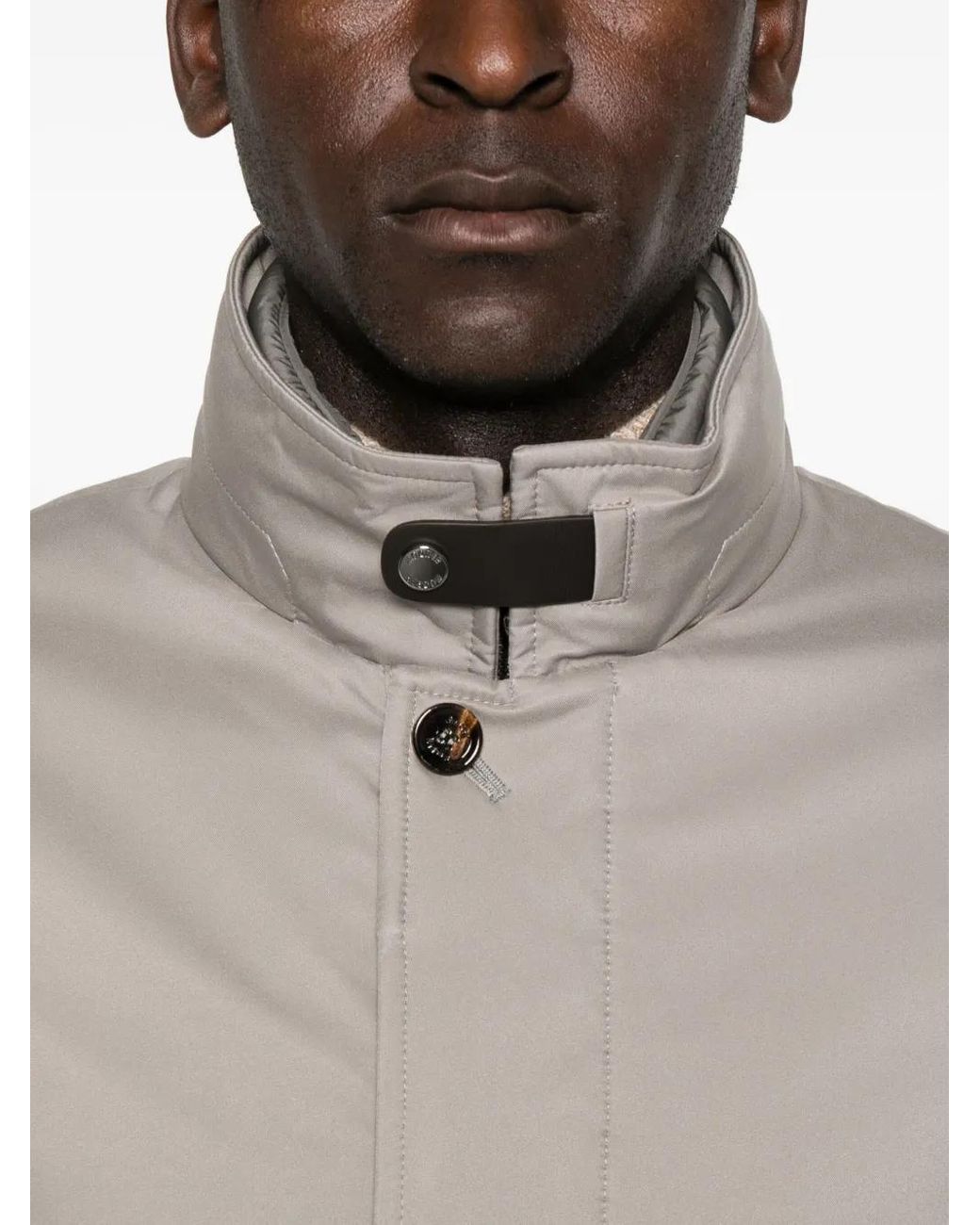 Chaqueta Con Botones Moorer de hombre de color Natural