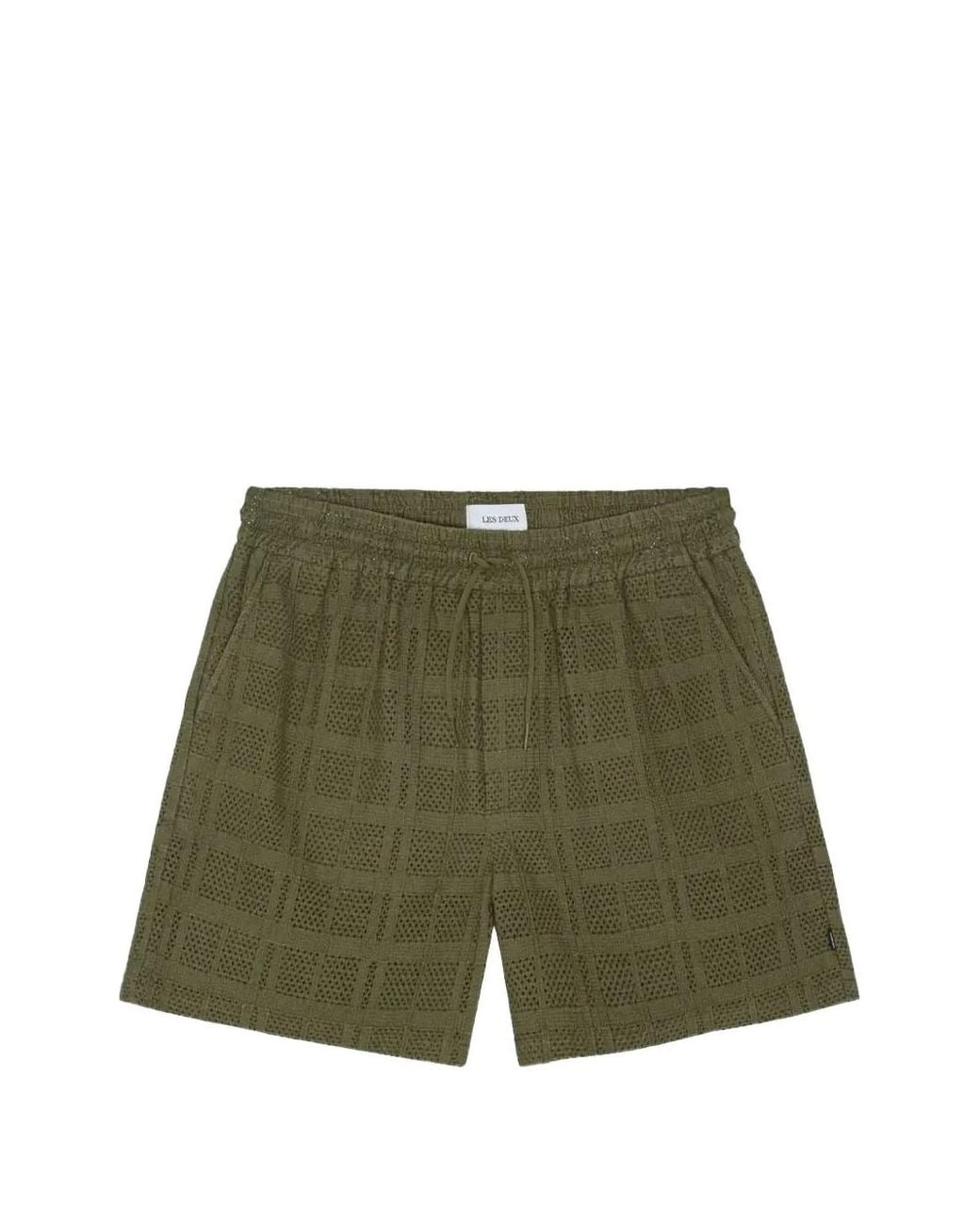 Bermuda Con Coulisse di Les Deux in Green da Uomo