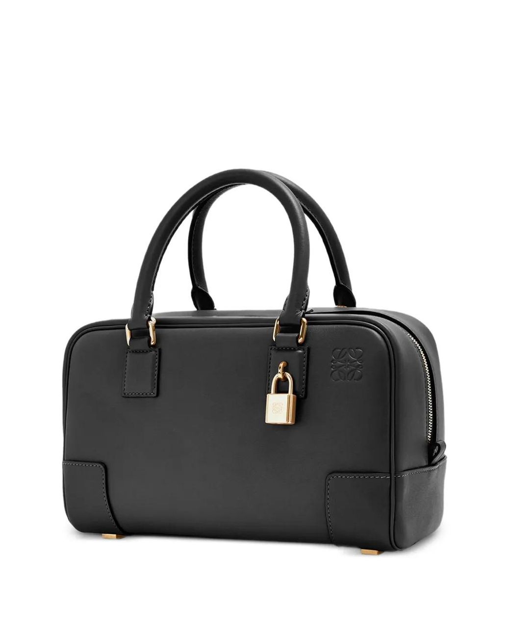 Loewe Black Amazon 23 Leather Handbag