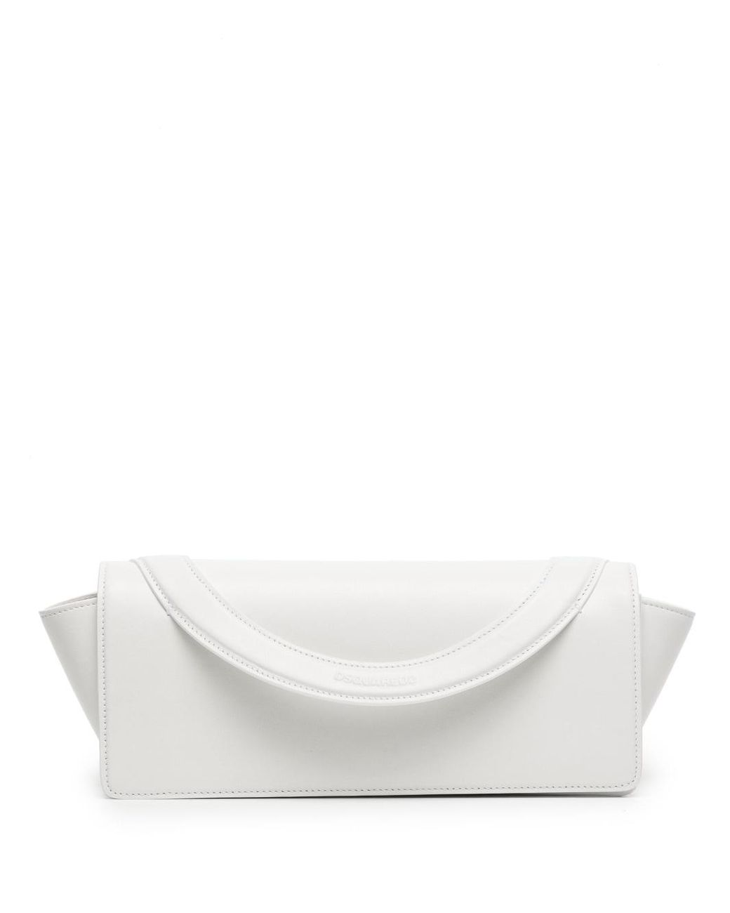 DSquared² Wrist-strap Clutch Bag in White | Lyst