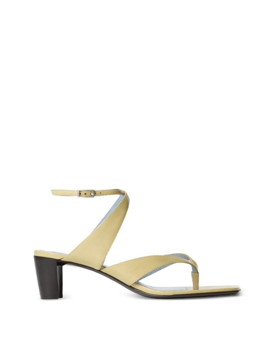 Lemaire White Thong Heeled Sandals
