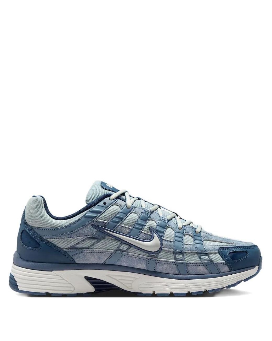 Nike Blue P-6000 Denim Sneakers for men
